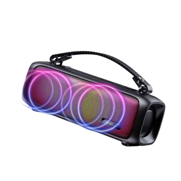 Remax Rb-M67 Portable Super Bass Wireless Speaker With Rgb Lights